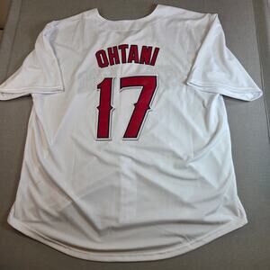 Shohei Ohtani XXXL Custom Fan Jersey Sho Time 17 White Baseball Shirt